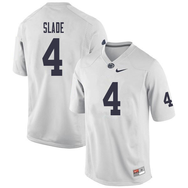 Men #4 Ricky Slade Penn State Nittany Lions College Football Jerseys Sale-White